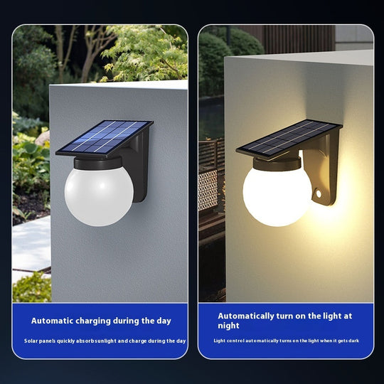 Solar Outdoor Wall Lamp Garden Lamp